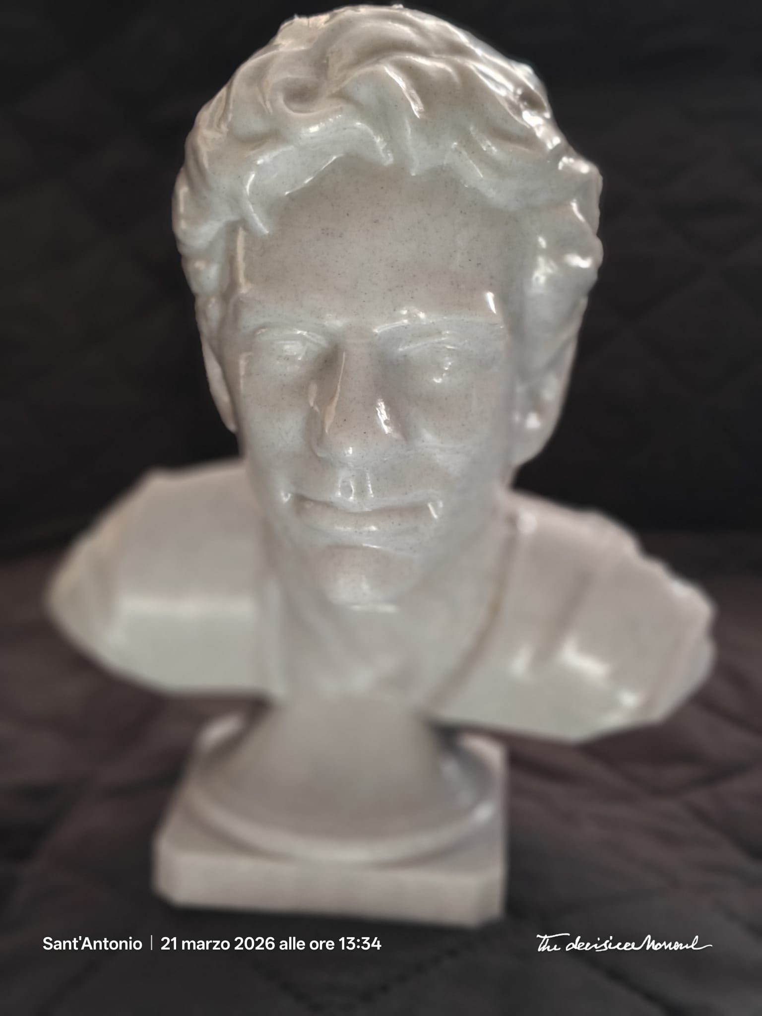 Busto artistico stampato in 3D