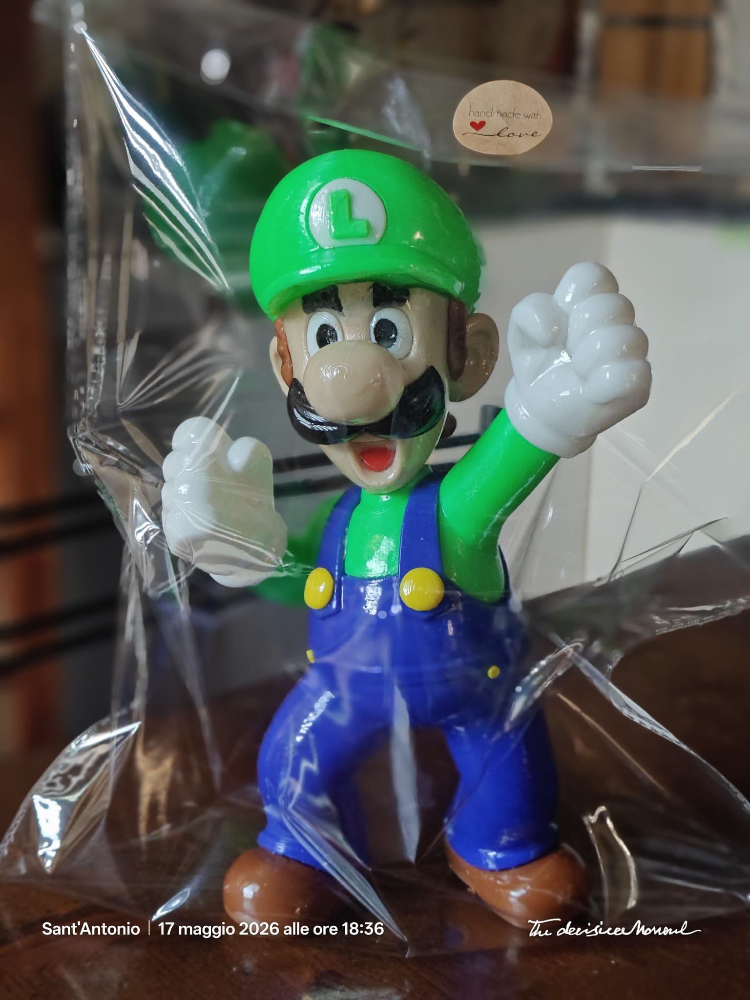 Miniatura di personaggio stampata in 3D