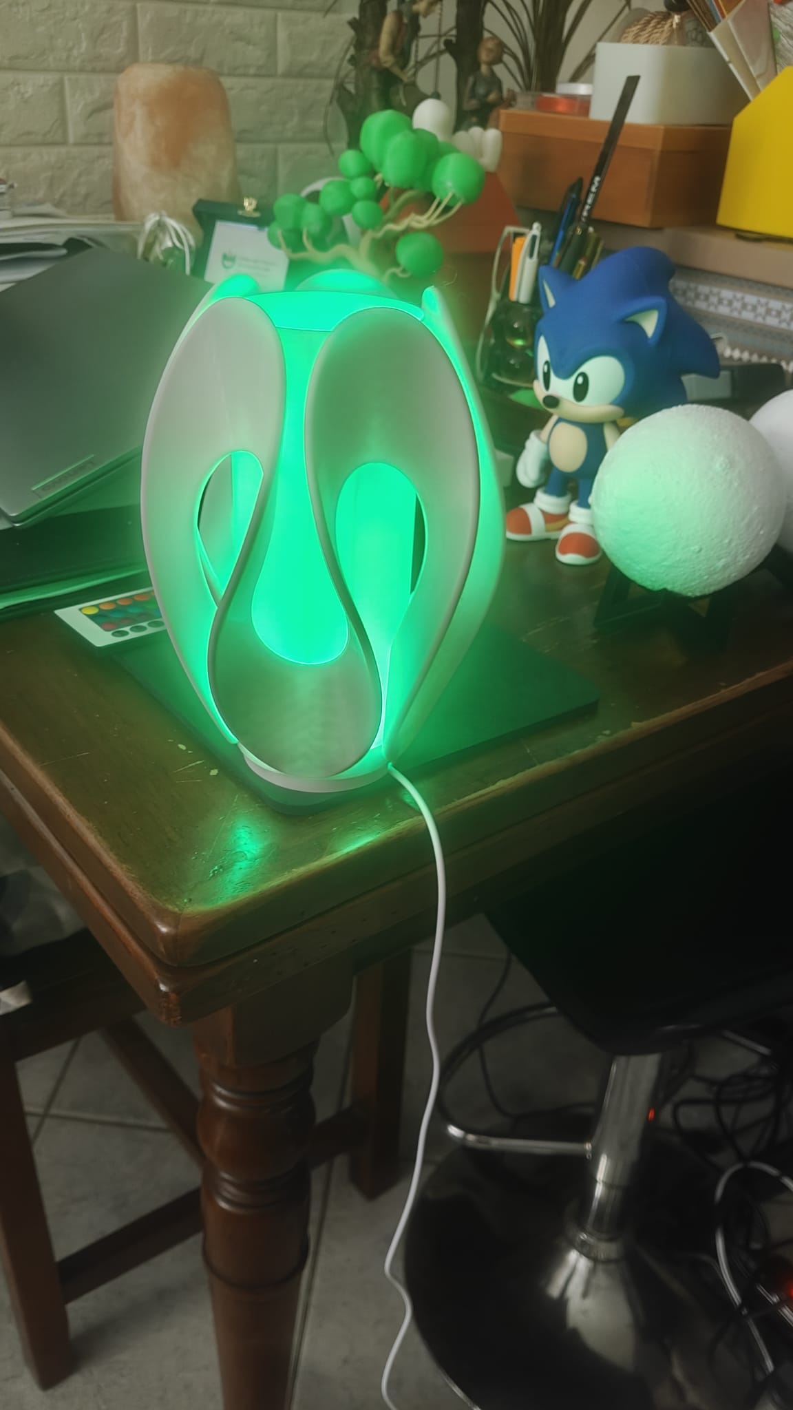 Lampada RGB stampata in 3D da ZetaMaker