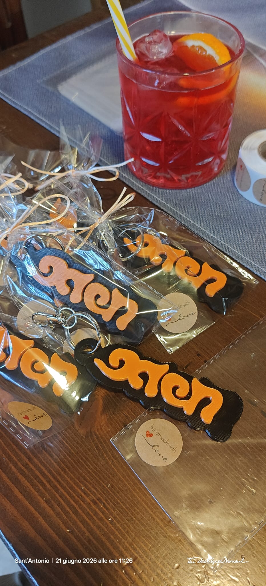 Portachiavi personalizzati confezionati